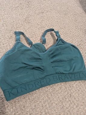 Kindred Bravely Deep Teal Nursing Comfort Bra